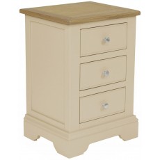 Hampton 3 Drawer Bedside