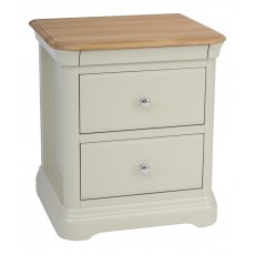 Cromwell Large 2 Drawer Bedside