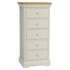 Cromwell 5 Drawer Tall Narrow Chest