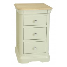 Cromwell 3 Drawer Bedside