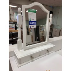 Clearance - Kingstown Nicole Free Standing Mirror - White