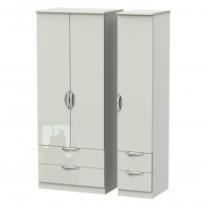 Welcome Cambridge Triple 2 Drawer + Drawer Robe