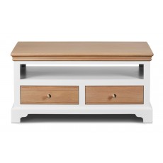 Hambledon Coffee Table with 2 Drawers - Painted Drawers