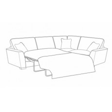 Buoyant Fantasia Corner Group Sofabed with 2 Arms