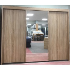 Clearance - Rauch Imperial Gliding Centre Mirror Robe