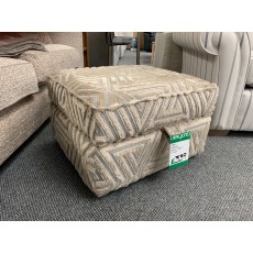 Clearance - Alstons Stockholm 3 Seater Sofa & Storage Footstool