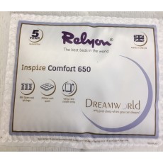 Clearance - Relyon Inspire Comfort 650 3'0" (90cm) Single Mattress