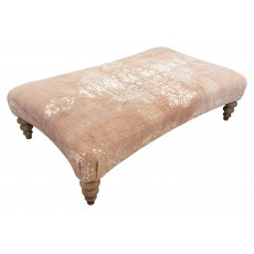 Tetrad Jacaranda Curved Footstool (Plain Top)