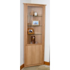 Andrena Albury Corner Display Cabinet