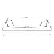 Living Homes Olivia Extra Large Sofa