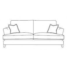 Living Homes Olivia Medium Sofa