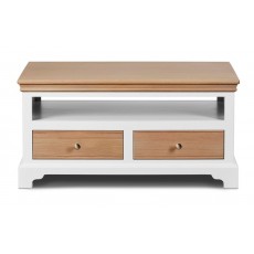 Hambledon Coffee Table with 2 Drawers - Oak Drawers