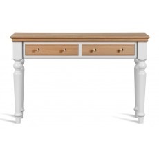 Hambledon Large Hall Table with 2 Drawers - Painted Drawers