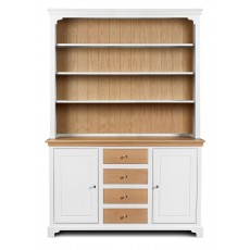 Hambledon Medium Open Rack Full Dresser - Painted Drawers