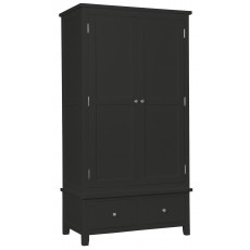 Henton 2 Door 1 Drawer Wardrobe