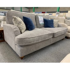 Clearance - GFA Mia 3 Seater Sofa in Smoke chair in Oat