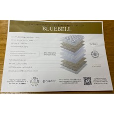 Clearance - Harrison Bluebell 5750 5'0" (150cm) Kingsize Dual-Tension Mattress Only