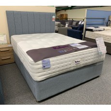 Clearance - Relyon Keswick Natural 2600 5'0" (150cm) Kingsize 2+2 Drawer Divan Set + Headboard