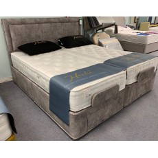 Clearance - Hestia Mirage 6'0" (180cm) Superking Adjustable Bed + H/B