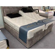 Clearance - Hestia Mirage 6'0" (180cm) Superking Adjustable Bed + H/B