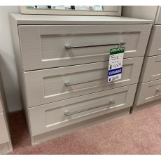 Clearance - Welcome Yoxter 3 Drawer Chest in Kashmere Ash