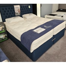 Clearance - Hypnos Wool Origins 6 6'0" (180cm) Superking Z&L 2 Drawer Divan set + Eleanor H/B