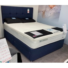 Clearance - Sealy 5'0' (150cm) Hybrid Excellence 1500 4 Drawer Divan Set PLUS H/B