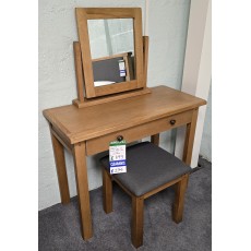 Clearance - Corndell Balmoral Dressing table set (Includes Mirror and Stool)