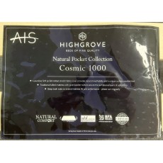 Clearance - Highgrove Cosmic 1000 4'6" (135cm) Mattress Clearance - Highgrove Cosmic 1000 4'6" (135cm) Mattress
