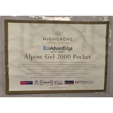 Clearance - Highgrove Alpine Gel 2000 4'6" Mattress Only