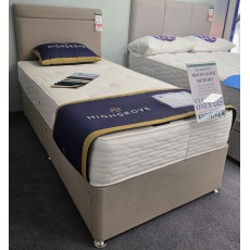 Clearance - Highgrove Moonstone Memory 3' (90cm) 2 Drawer Set + HB