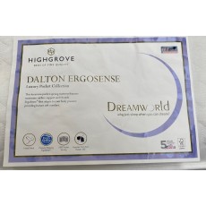 Clearance - Highgrove Dalton Ergosense 4'6" (135cm) Mattress
