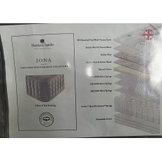 Clearance - Harrison Iona 5'0" King Dual Tension Gentle/Med Mattress
