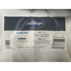 Clearance - Silentnight Cerise Eco 135cm Double Mattress Only