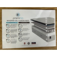 Clearance - Relyon Whisper Gel Fusion 1600 150cm Kingsize Mattress Only