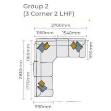 Alstons Memphis Corner Group 2 (3 Corner 2 LHF)