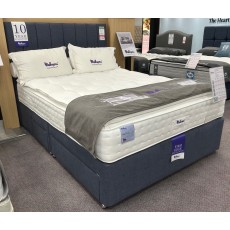 Clearance - Relyon Ullswater 2900 5'0' (150cm) Firm Edge 2+2 Drawer Divan Set + Baronial H/B