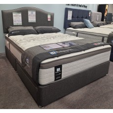Clearance - Sealy 5'0' (150cm) Thornton 2 Drawer Set + Headboard Clearance - Sealy 5'0' (150cm) Thornton 2 Drawer Set + Headboard