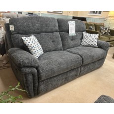 Clearance - La-Z-Boy Baxter 3 Seater Power Sofa & Manual Reclining Chair