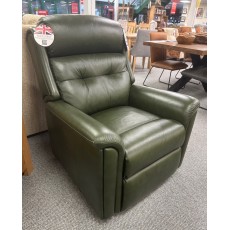 Clearance - Sherborne Roma Standard Fixed Chair in Leather