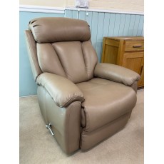 Clearance - La-Z-Boy Georgina Handle Manual Recliner in Dolce Leather Clearance - La-Z-Boy Georgina Handle Manual Recliner in Dolce Leather