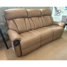 Clearance - La-z-Boy Georgina 3 Seater Power Sofa & Handle Recliner Chair in Dolce Leather Clearance - La-z-Boy Georgina 3 Seater Power Sofa & Handle Recliner Chair in Dolce Leather
