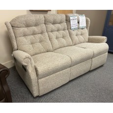Clearance - Celebrity Woburn 3 Seater Power Reclining Sofa & Storage Footstool