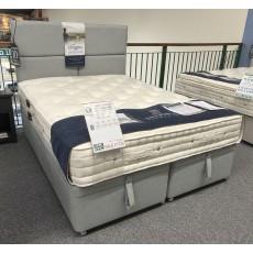 Clearance - Hypnos Orthocare Superior 5'0" (150cm) Kingsize Mattress with Ottoman Base + Headboard