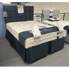 Clearance - Hypnos Orthocare Support 5'0" (150cm) Kingsize Mattress with Hideaway Base + Headboard