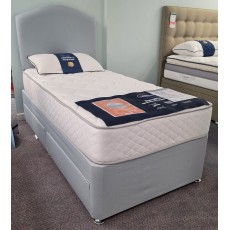 Clearance - Silentnight Lume 800 3' 90cm 2 Drawer Set PLUS Headboard