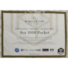 Clearance - Highgrove Ava 1000 4'6" (135cm) Mattress Clearance - Highgrove Ava 1000 4'6" (135cm) Mattress