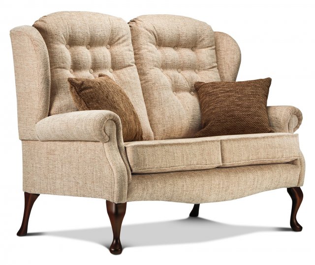 Sherborne Lynton Standard Fireside High Seat 2 Seater Sofa