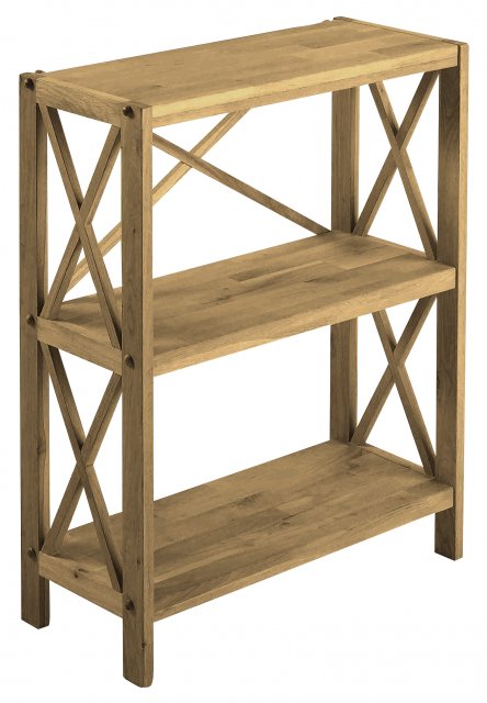 Regis Oak 3 Shelf Unit