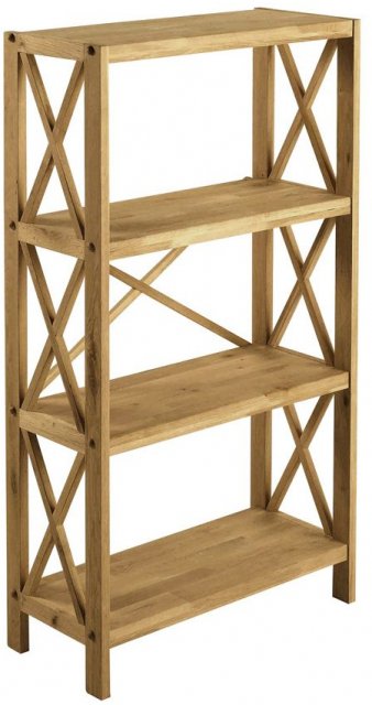 Regis Oak 4 Shelf Unit